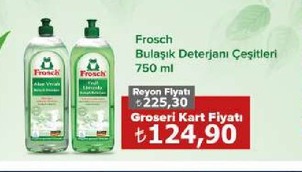 Frosch Bulaşık Deterjanı Çeşitleri 750Ml
