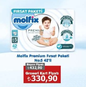 Molfix Premium Fırsat Paketi No:5 42'Li