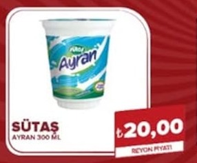 Sütaş Ayran 300 Ml