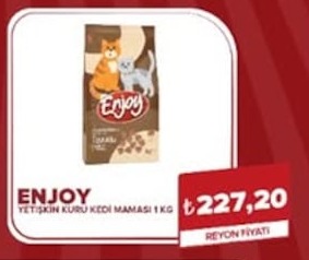 Enjoy Yetişkin Kuru Kedi Mamasi 1 Kg
