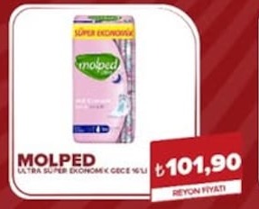 Molped Ultra Süper Ekonomik Gece 10'Lu