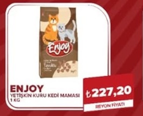 Enjoy Yetişkin Kuru Kedi Mamasi 1 Kg