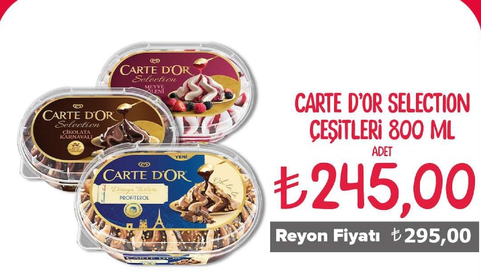 Carte D'Or Selection Çeşitleri 800 Ml