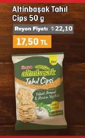 Altinbaşak Tahil Cipsi 50 G