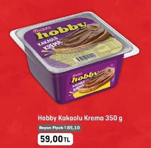 Hobby Kakaolu Krema 350 G