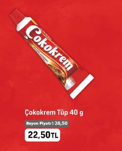 Çokokrem Tüp 40 G