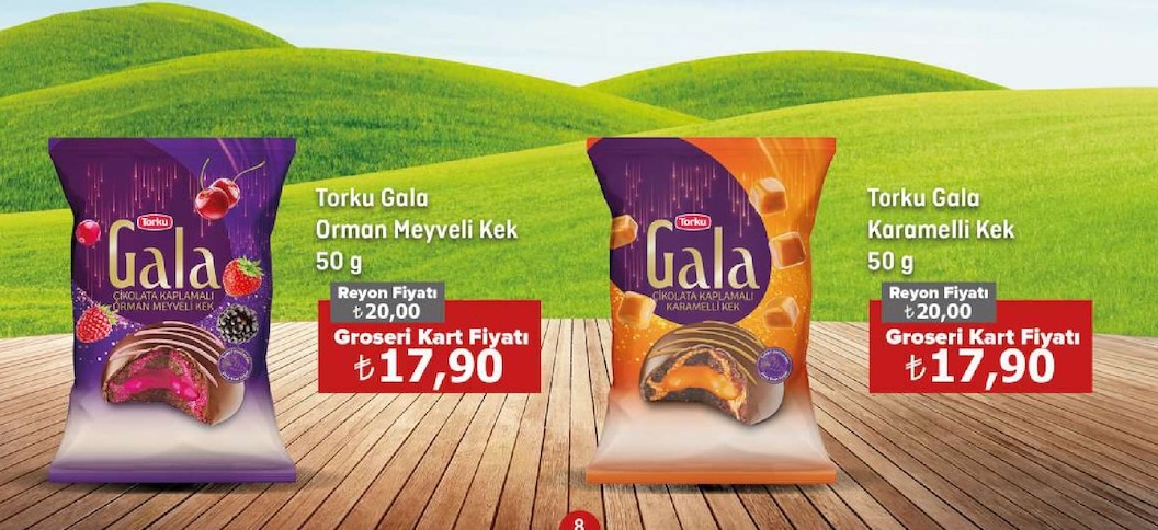 Torku Gala Orman Meyveli Kek 50 G