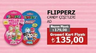 Flipperz Candy Çeşitleri