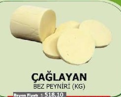 Çağlayan Bez Peyniri (Kg)