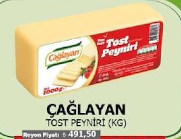 Çağlayan Tost Peyniri (Kg)
