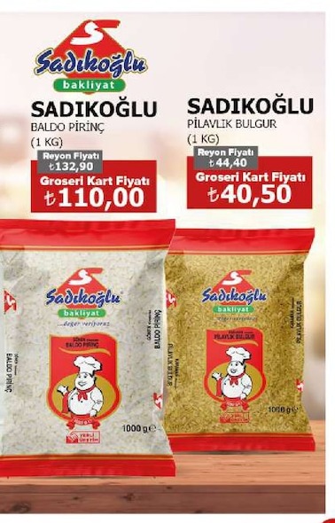 Sadıkoğlu Baldo Pirinç 1Kg