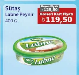 Sütaş Labne Peynir 400 G