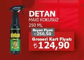 Detan Maxi Kokusuuz 250 Ml