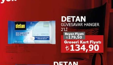 Detan Güvesavar Hanger 2'Li