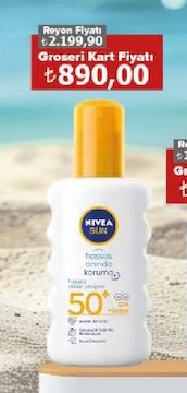Nivea Sun Hassas Ciltler Icin Gunes Spreyi 50+ Faktör 300 Ml