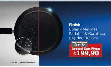 Finish Bulasik Makinesi Parlatici & Kurutucu Cesitleri 800 Ml
