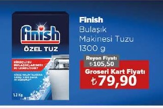 Finish Bulasik Makinesi Tuzu 1300 G
