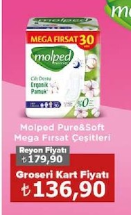 Molped Pure&Soft Mega Fırsat Çeşitleri