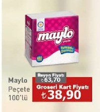 Maylo Peçete 100'Lü