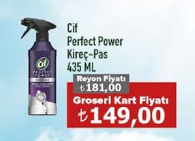 Cif Perfect Power Kireç-Pas 435 Ml