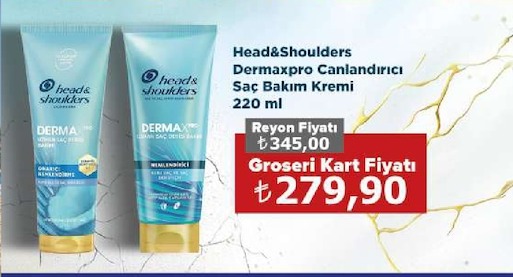 Head & Shoulders Dermaxpro Canlandırıcı Saç Bakım Kremi 220 Ml
