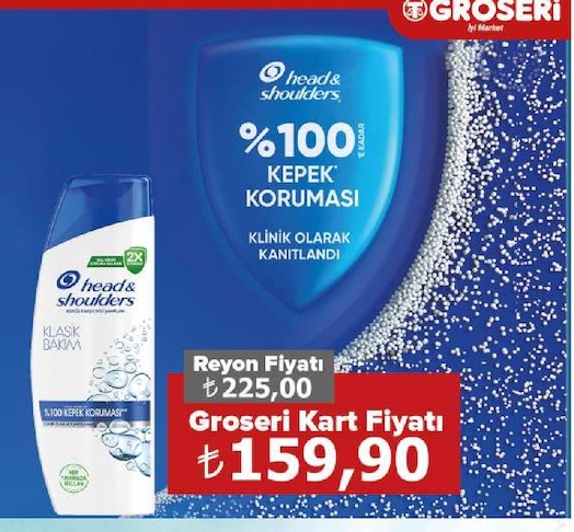 Head & Shoulders Klasik Bakim Şampuan (Tam Hacimli Hacim) 400 Ml