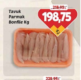 Tavuk Parmak Bonfile Kg