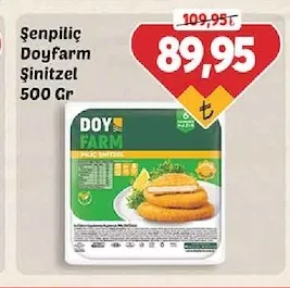 Şenpiliç Doyfarm Şinitzel 500 Gr