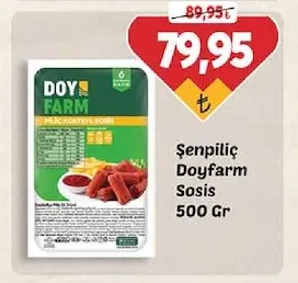 Şenpiliç Doyfarm Sosis 500 Gr