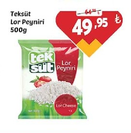Teksüt Lor Peyniri 500G