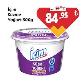 Içim Süzme Yoğurt 500G