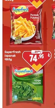Superfresh Ispanak 450G