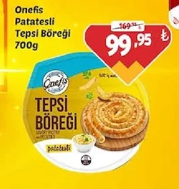 Onefis Patatesli Tepsi Böreği 700G