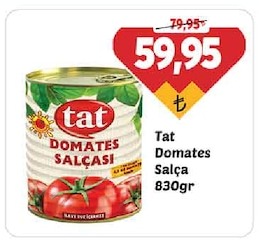 Tat Domates Salça 830Gr