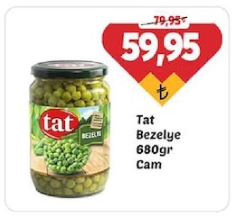 Tat Bezelye 680Gr Cam