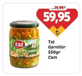Tat Garnitür 550Gr Cam