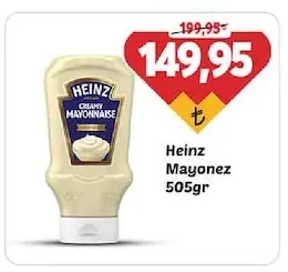 Heinz Mayonez 505Gr