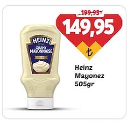 Heinz Mayonez 505Gr