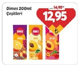 Dimes 200Ml Çeşitleri