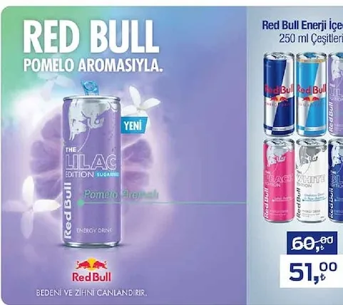 Red Bull Pomelo Aromasıyla