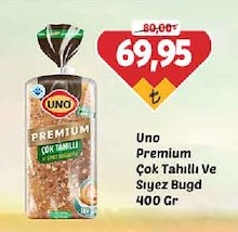 Uno Premium Çok Tahıllı Ve Siyez Bugd 400 Gr