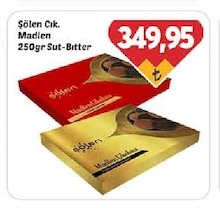 Şölen Çik. Madlen 250Gr Sut-Bitter
