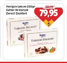 Yenigün Lokum Sultan Ve Karışık Çerezli Çeşitleri 250Gr