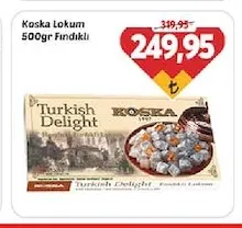 Koska Lokum 500Gr Fındıklı