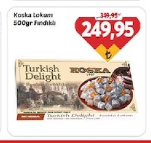 Koska Lokum 500Gr Fındıklı