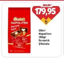 Ülker Napoliten 150Gr İkramlık Çikolata