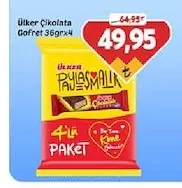 Ülker Çikolata Gofret 36Grx4