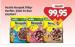 Nestle Nesquik 310Gr Harfler Çilek Ve Duo Çeşitleri