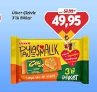 Ülker Çiziviç 3'Lü 246Gr