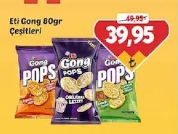Eti Gong 80Gr Çeşitleri